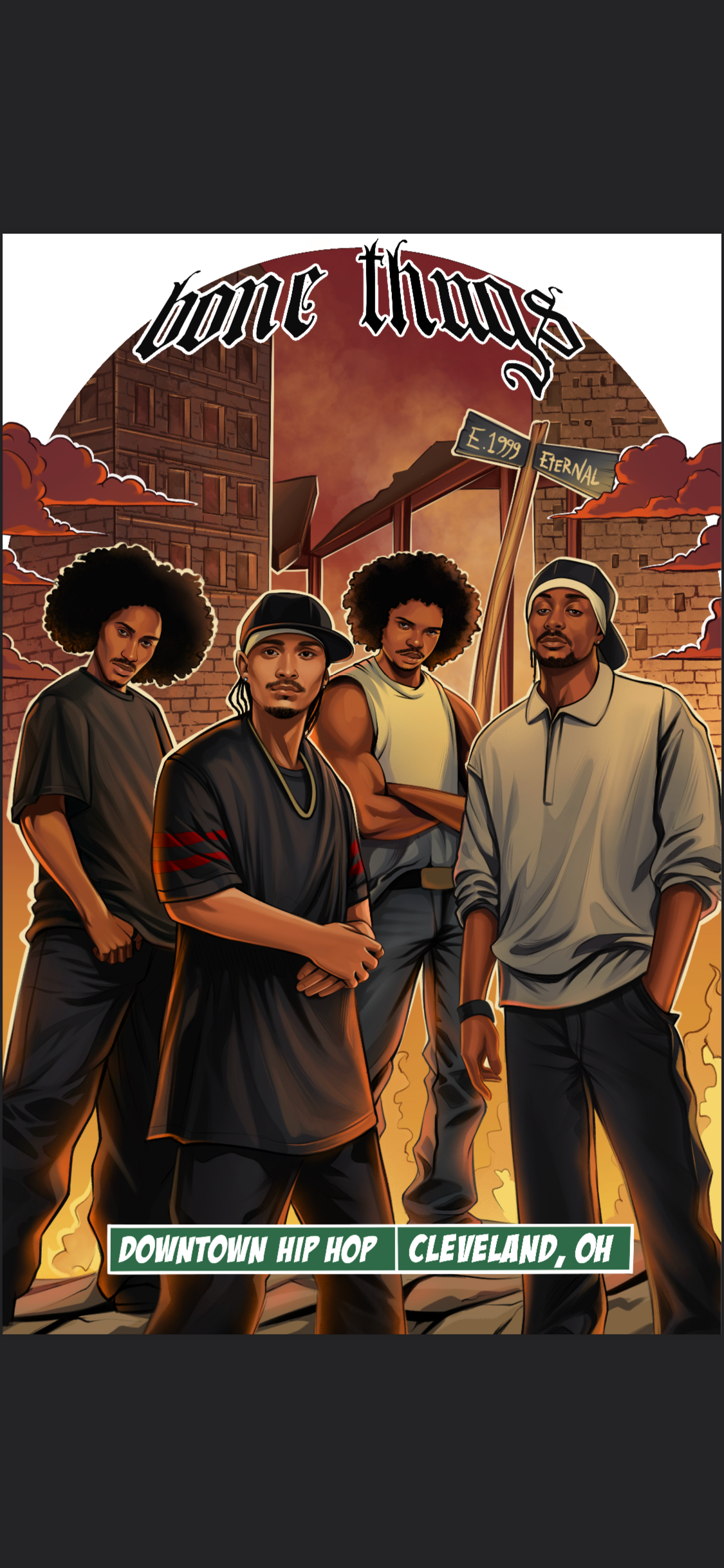 downtown hip hop bone thugs